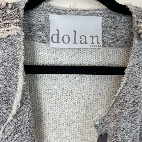 Anthropologie Dolan gray zip up sweater - Picture 5 of 9